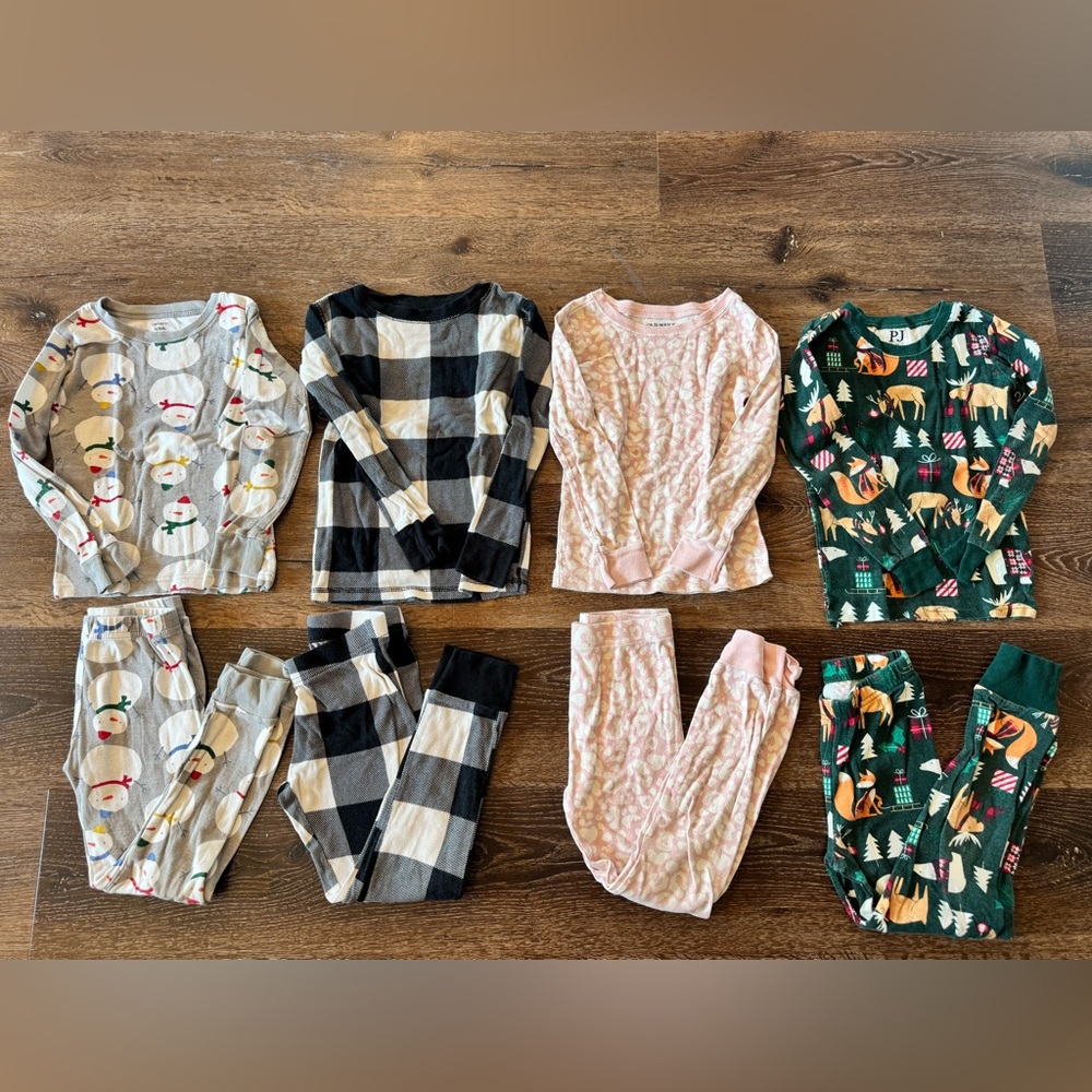 Kids Long Sleeve Pajama Sets